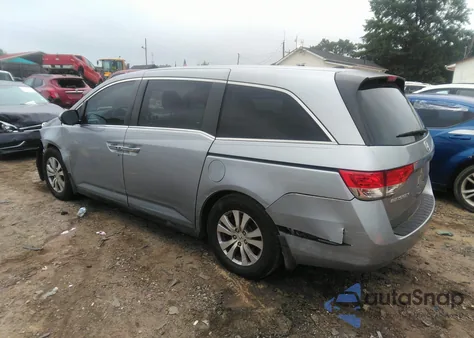 2016 Honda Odyssey Ex-L из США, поврежденный, VIN 5FNRL5H6XGB100798